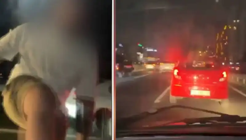 Trafik Magandası Anbean Kameralara Yansıdı: İnanılmaz Olaylar!