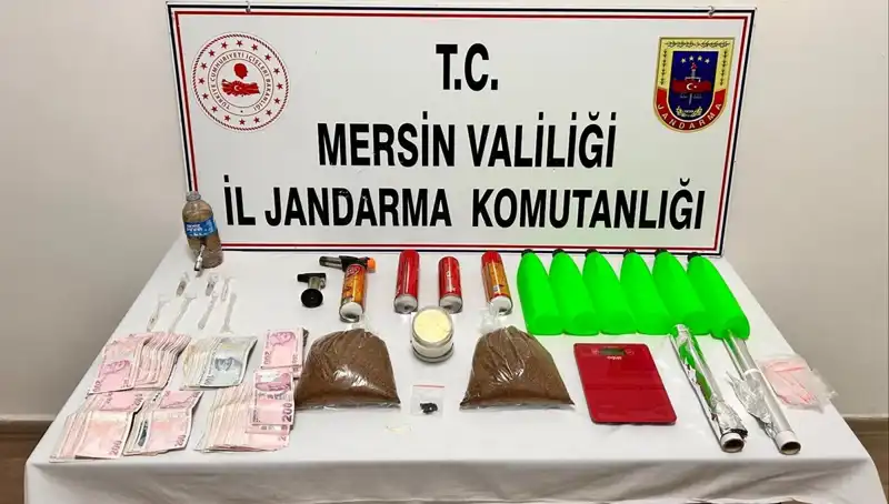 Mersin'de Uyuşturucu Madde Ticareti: 4 Kişi Tutuklandı