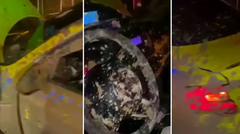 İstanbul'da Taksiciler Panik İçinde! Çamura Saplanan Araçtan Kaçtılar