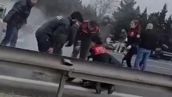 TEM Otoyolu’nda Zincirleme Kaza! Dördü Polis, Beş Yaralı