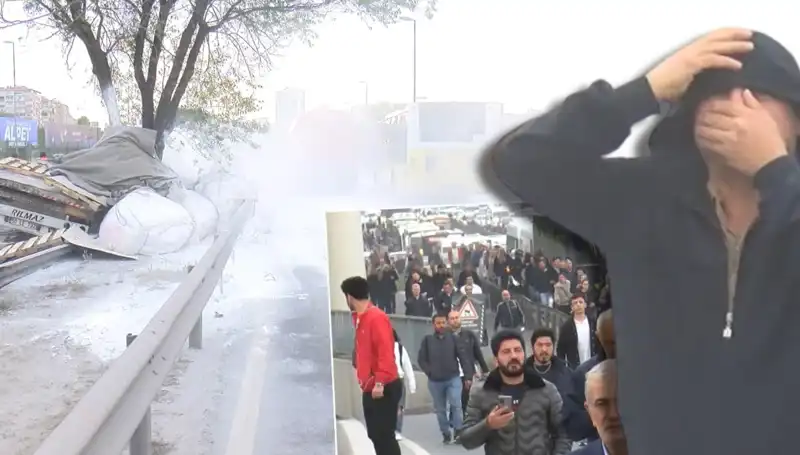D-100 Karayolu’nda Feci Kaza: Alçı Yüklü TIR Bariyerlere Çarptı!