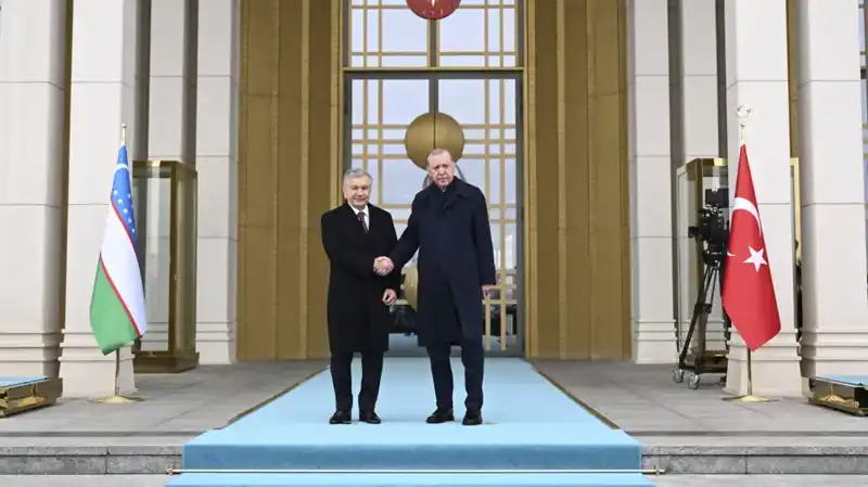 Özbekistan Cumhurbaşkanı Mirziyoyev Ankara’da: Türk Dünyası için Yeni Bir Dönem Başlıyor