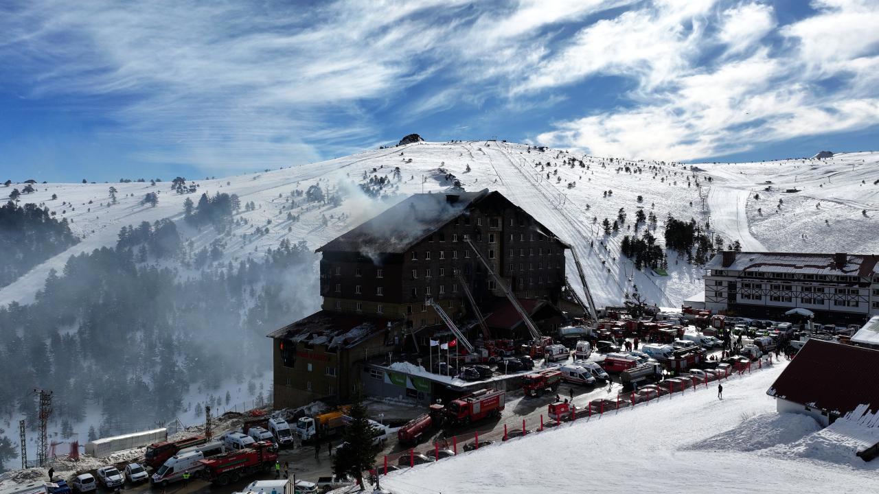 Kartalkaya'da Ski Resort'ta Facia Öncesi İtfaiye Uygunluk Raporu