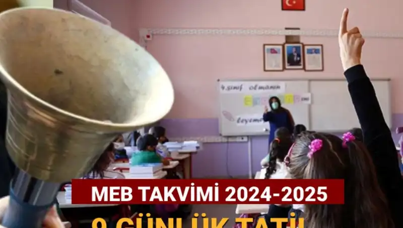 MEB 2024-2025 Eğitim Takvimi Açıklandı: Ara Tatil Tarihleri Neler?