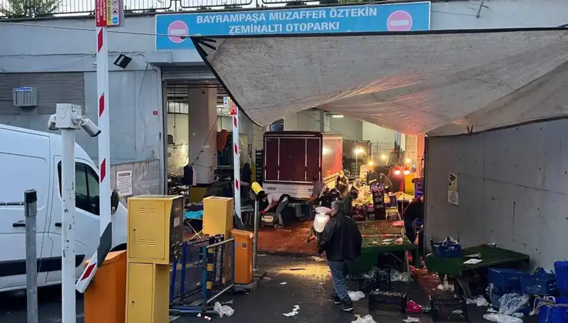 Biber Gazı Pazar Yerini Sardı: Kaos ve Panik Koptu!