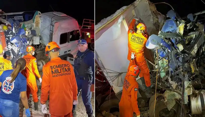 Brezilya’da Feci Otobüs Kazası: 11 Can Gitti, 45 Kişi Yaralandı